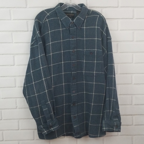 Loafers by Reed St. James Other - Loafers by Reed St. James Windowpane Flannel Shirt